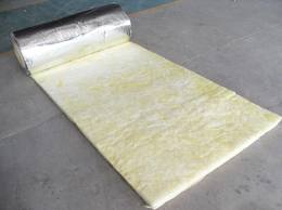 Foil glass wool blanket